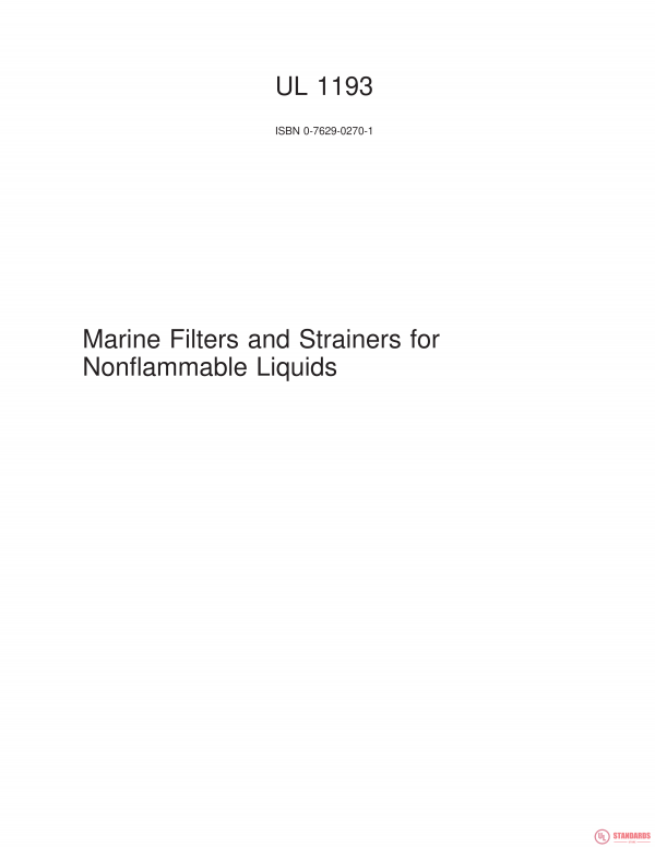 UL 1193 PDF